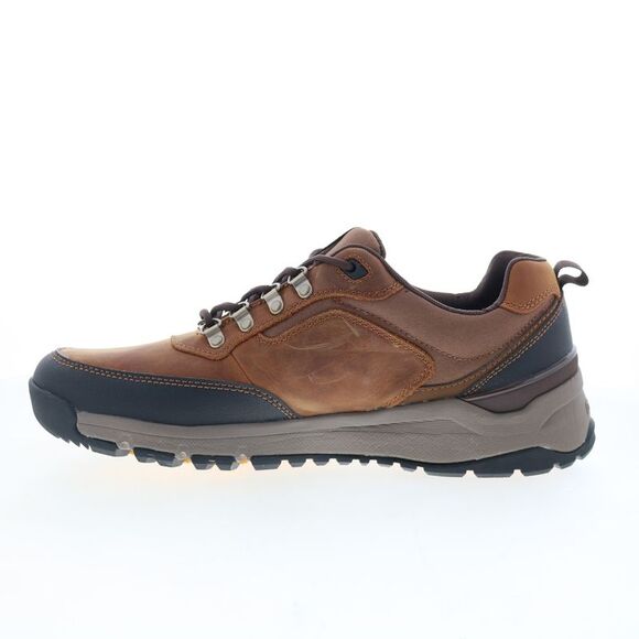 Dunham Mens Alpine Waterproof Lace Up Brown Shoes (NWT)